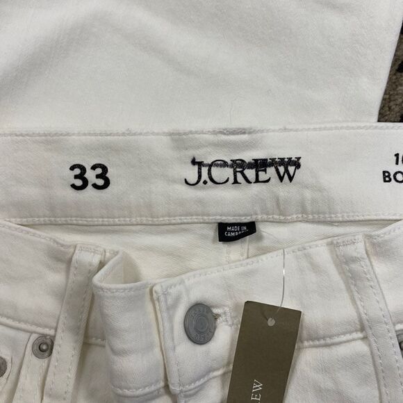 J. Crew 10" demi-boot crop jean in white wash - Picture 7 of 7